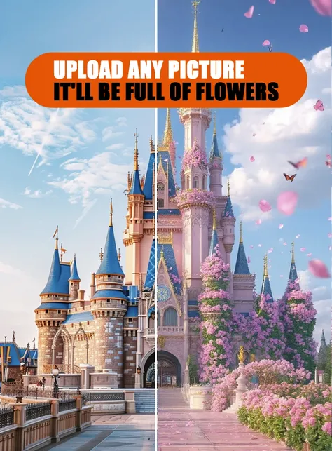 Her şey çiçek açar