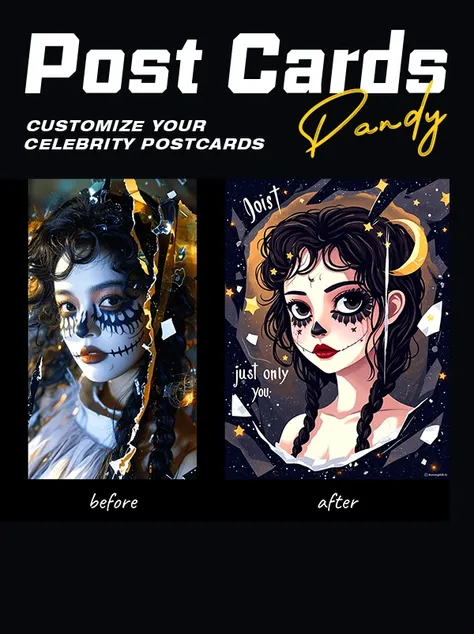 设计你的明信片!