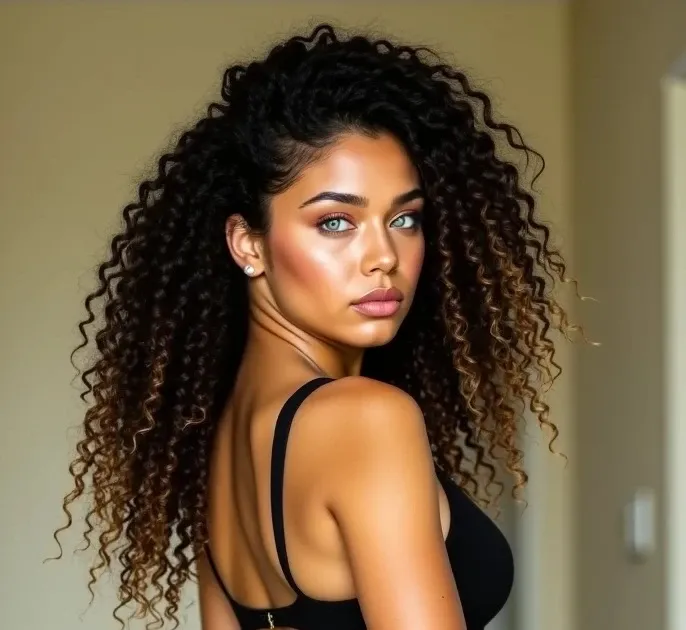 Realistic_Black Woman_Crilyn_Azis
