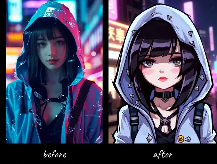 ваш мультяшный аватар в один клик|Одно нажатие аватара комиксов