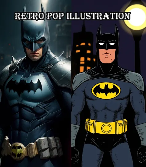 Retro pop illustration