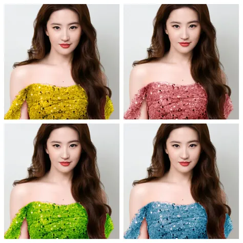 Fácil mudança de cor da roupa