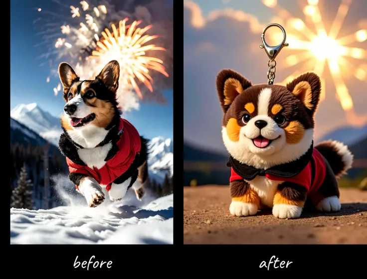 pet keychain