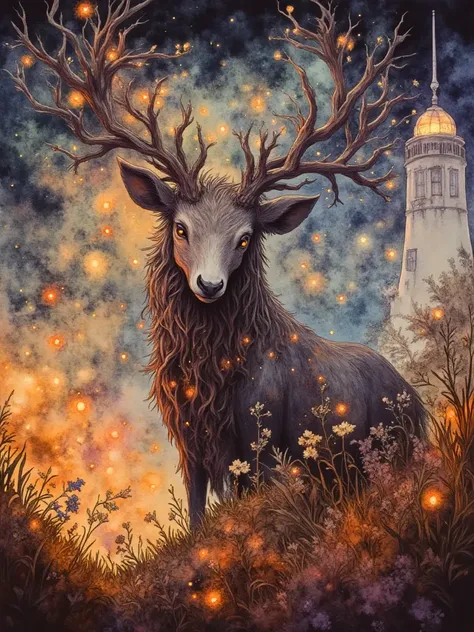 暗黑宫崎骏风格滤镜