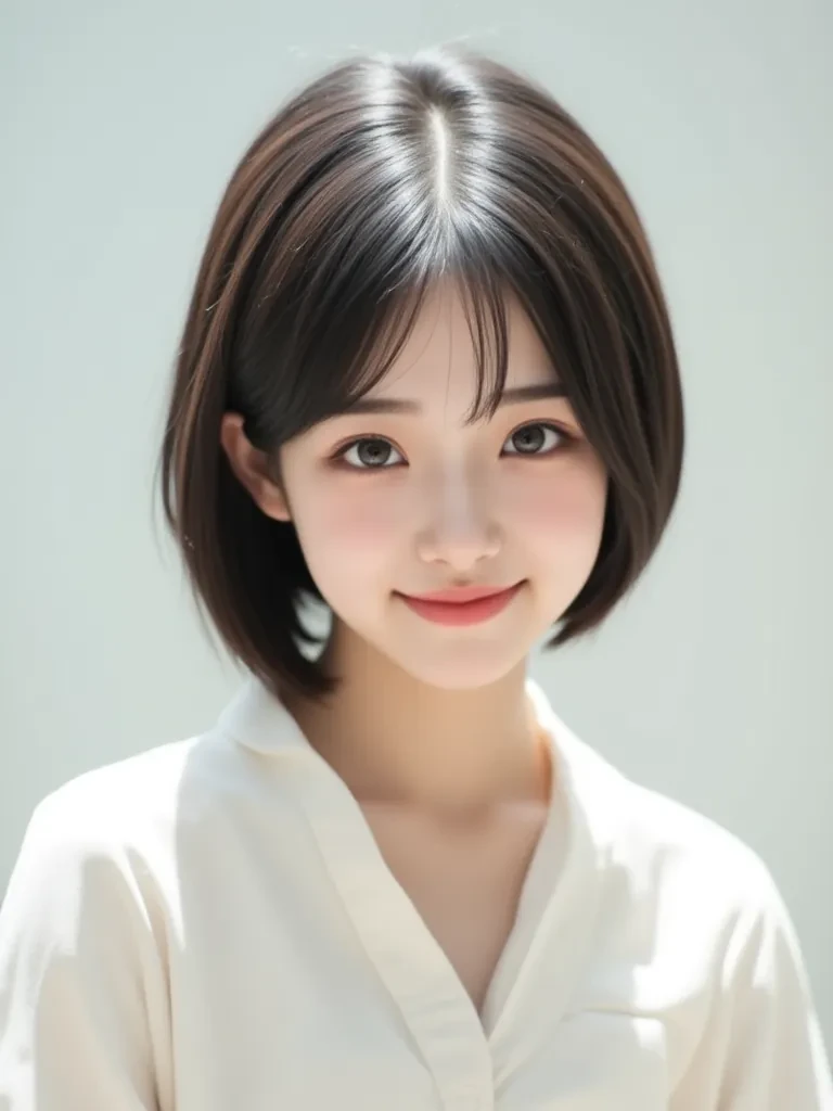 一个小女孩