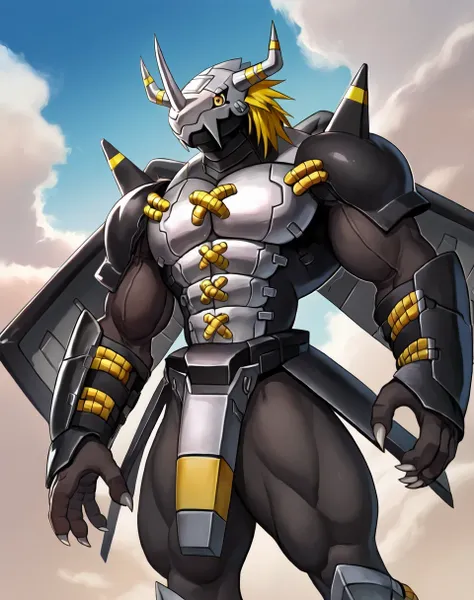Blackwargreymon (Digimon) (Pony) (AD)  Pony