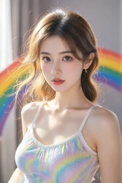 Rainbow girl