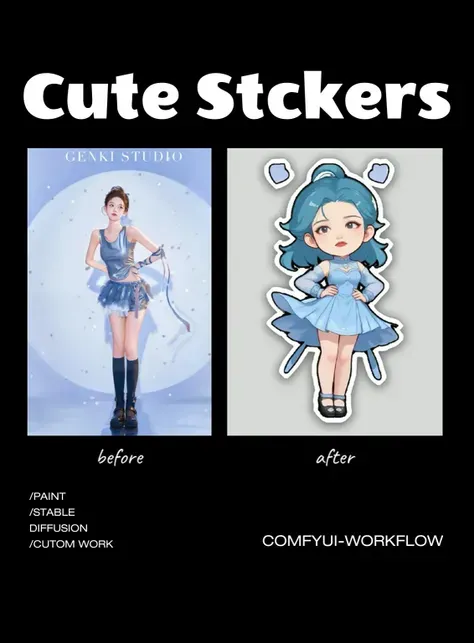 autocollants mignons