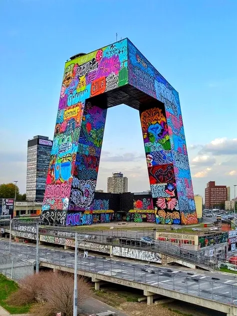 فن الجرافيتي المعماري