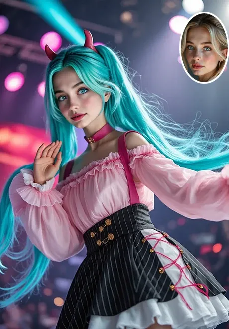 Hatsune Miku cosplay