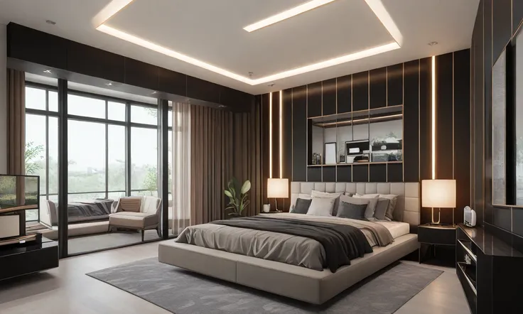 Modern Bedroom (Illustrious XL) IL-v0.1