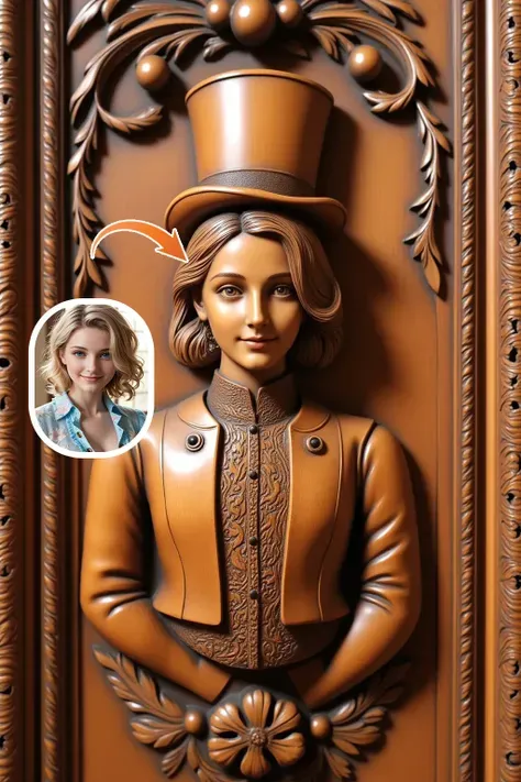 Woodcarving Girl  🌲