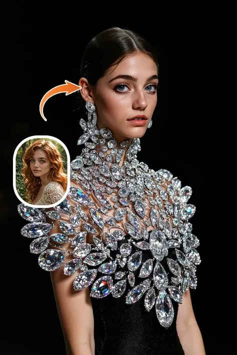 Chica de joyas de diamantes 💎