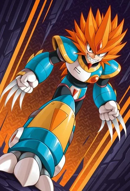 DWN-054 Slash Man - Megaman 7 - ILXL ILXL