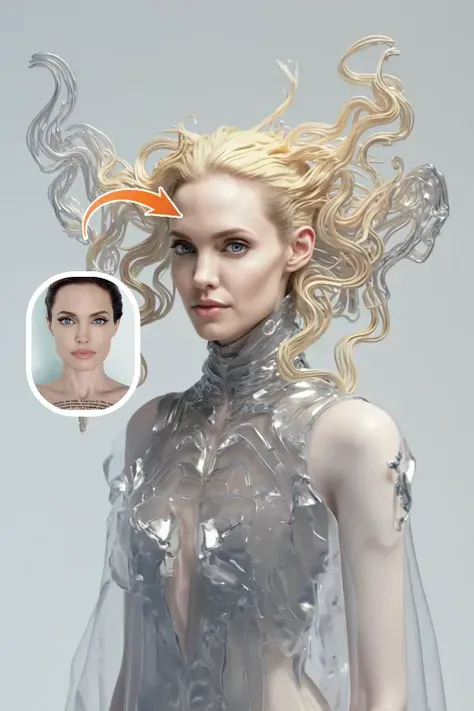 Жидкий металл в научно-фантастическом стиле