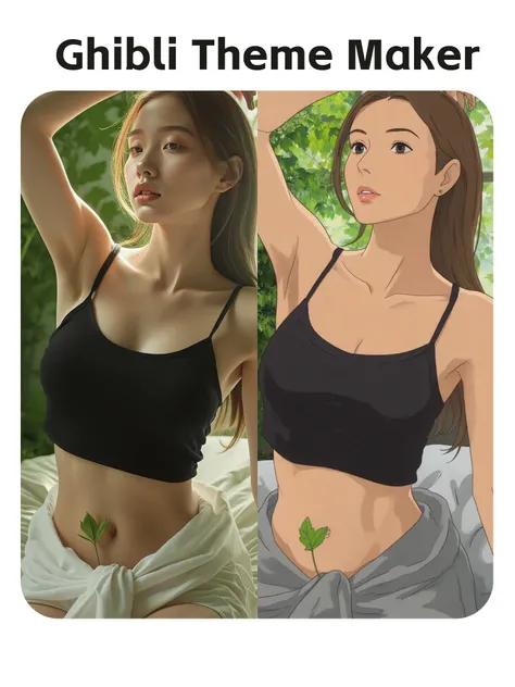 Just upload a photo， quickly generate Ghibli high-detailed illustration photos with one click，Come and customize your favorite Ghibli illustrations. 