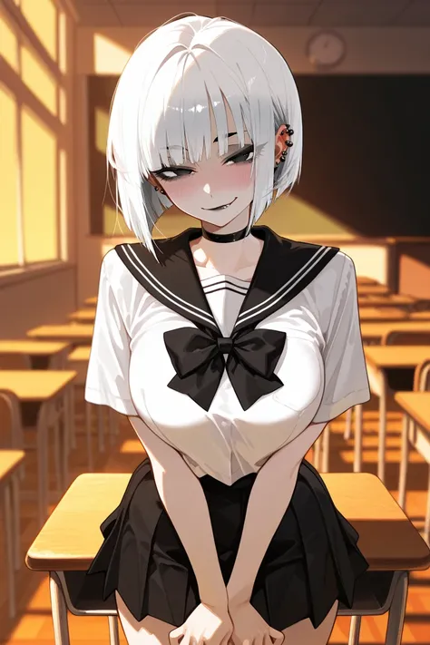 Tomi | The Ex-bully Goth GF