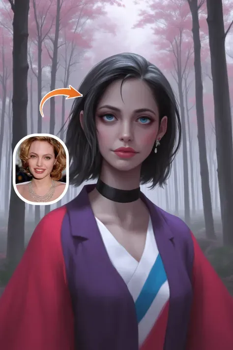 فتاة اليابانية الغريبة ذات الطبقة السميكة🌸