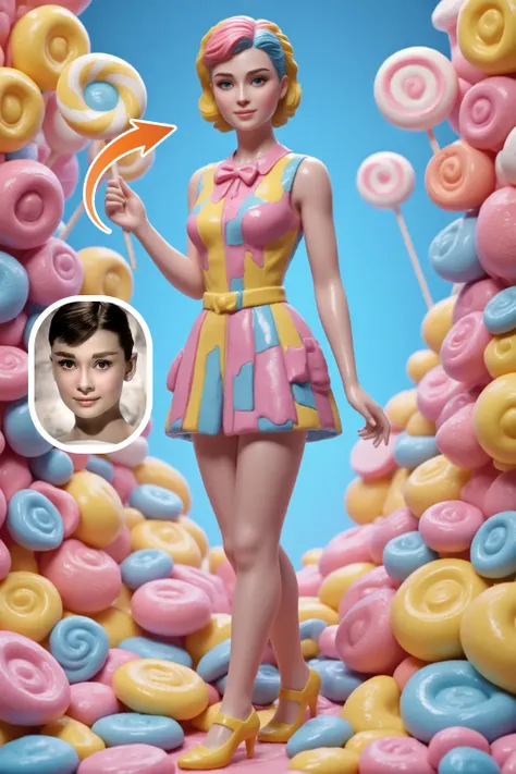 Candy Sculpture Art Style🍬