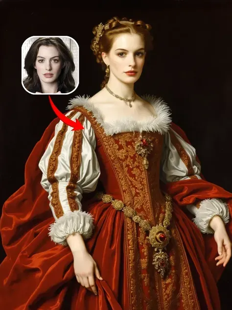 Conviértete en una princesa de un famoso cuadro