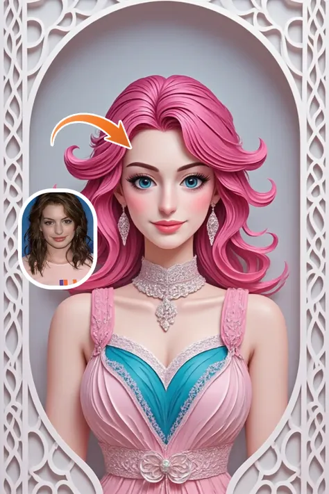 งานศิลปะกระดาษ เด็กหญิง 