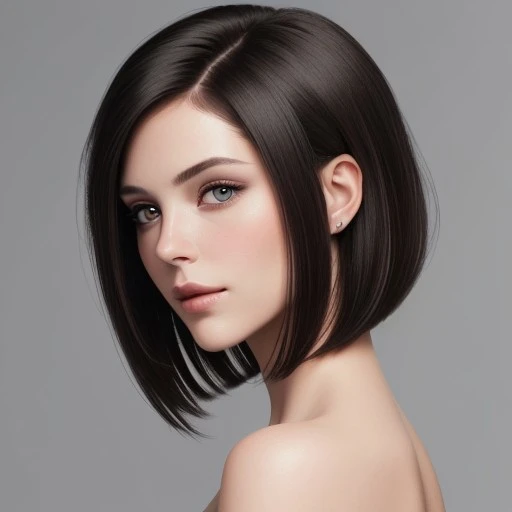 A-line bob haircut