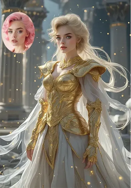 黃金聖鬥士 (寫實的 + 動漫風格)