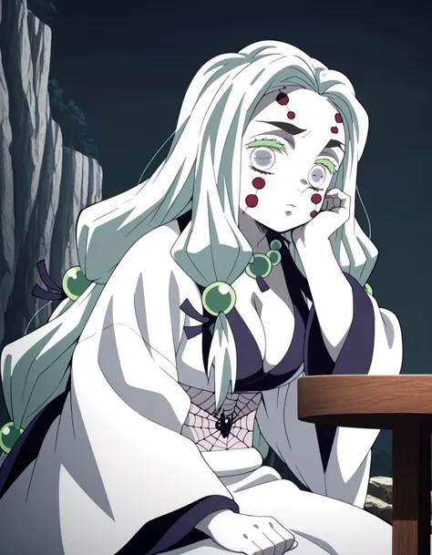 Older Sister Spider Demon "Kumo no Oni (Ane)" (蜘蛛の鬼（姉）) / Mother Spider Demon (蜘蛛の鬼（母）) - Demon Slay Anime s1