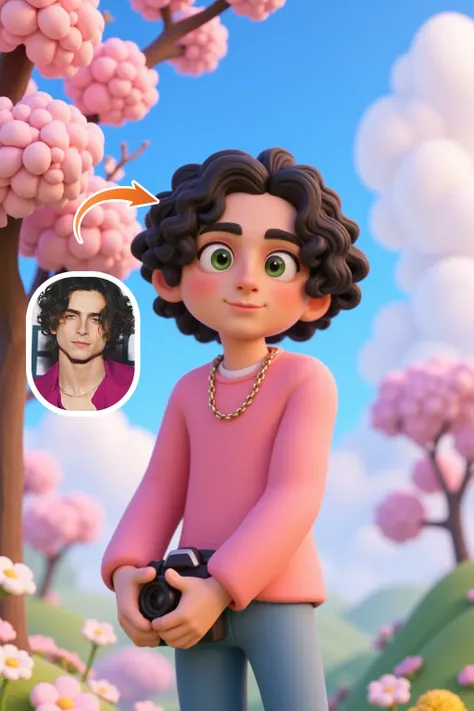 Conception de l'opération 3D de l'atmosphère printanière🌸