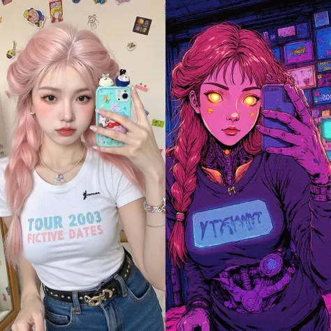 Retro Siber Noir Anime