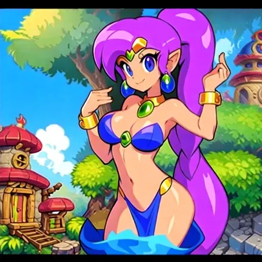 Shantae games - pixel art style v1.0