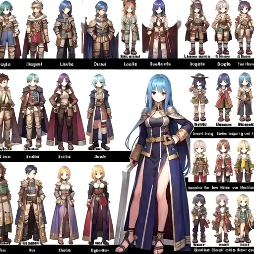 ragnarok online characters style v1.0