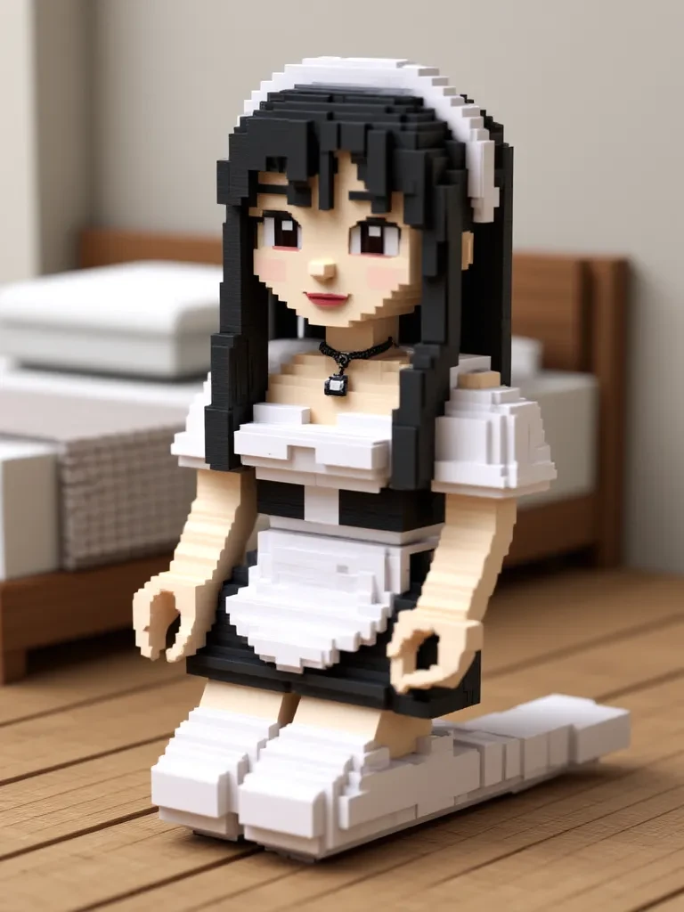 照片變成 Minecraft 的建築塊