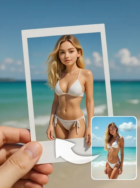 Walking from Polaroid photos to reality