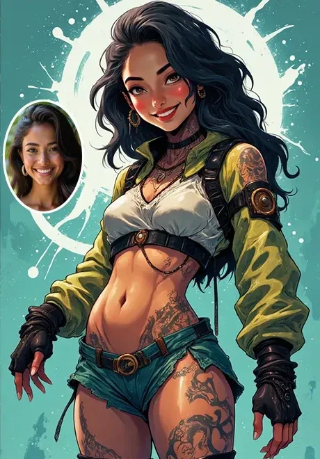 Уличный стиль плаката