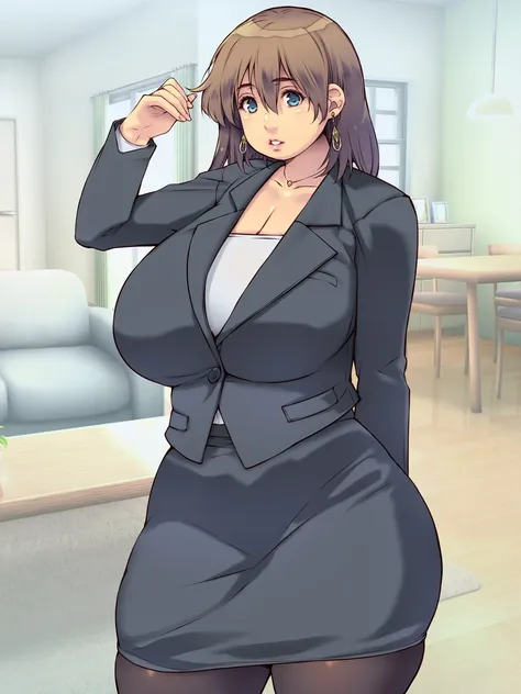 だらしない巨乳お母さんが好きーぃ～ V1