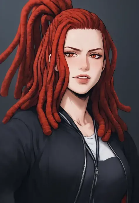 ผมเปียยาวแบบดร๊อปด็อกหางม้า