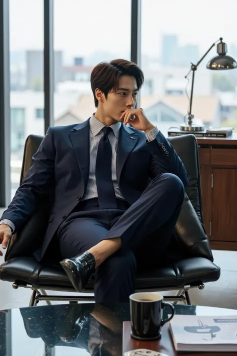 Flux KAYONE CEO in a suit v1