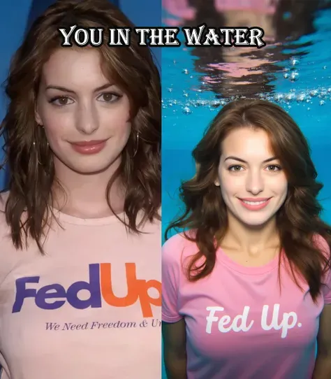 أنت في الماء 💧