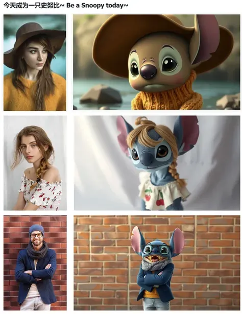 Bugün bir Snoopy ol~