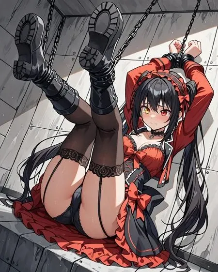 pov bondage wall illustrious