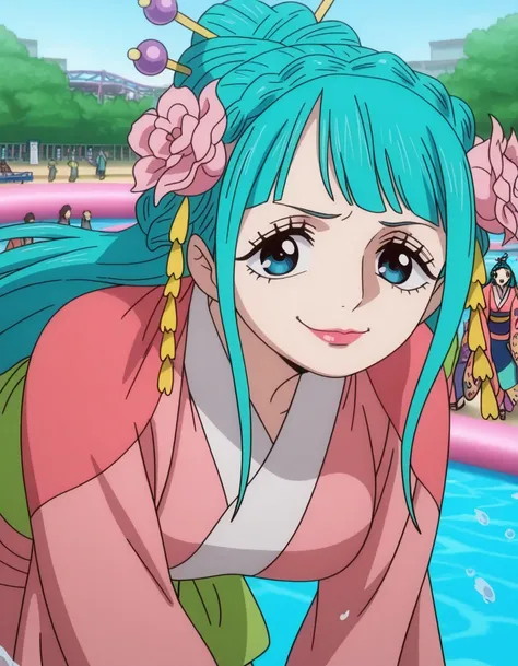 Hiyori Kozuki (光月日和) / Komurasaki (小紫) - One Piece - COMMISSION Anime s20