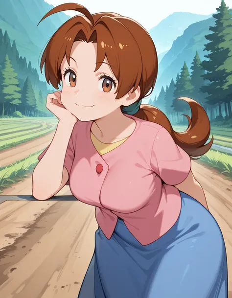 Delia Ketchum (ハナコ) - Pokemon (ポケモン) booru