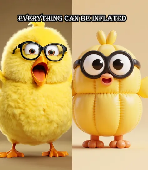 Tudo pode ser inflado 🎈