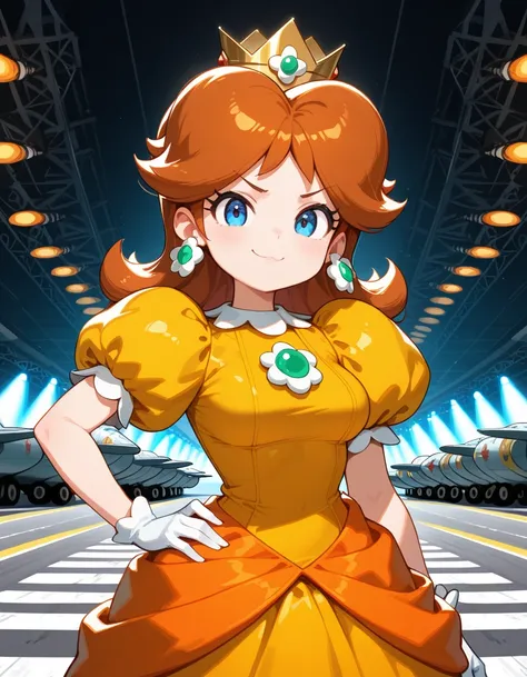 Princess Daisy (デイジー姫) - Super Mario Bros booru