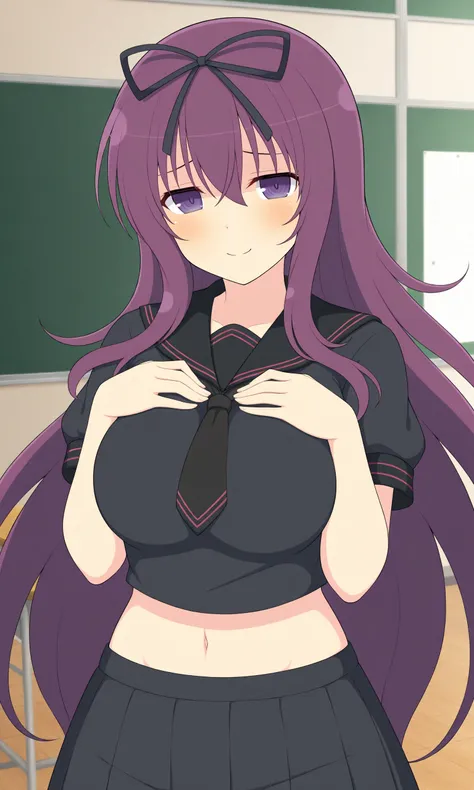 Murasaki - (Senran Kagura) Pony/Illustrious - Commission Illustrious