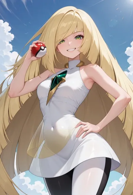 【Illustrious 】Lusamine (ルザミーネ) - Pokemon (ポケモン) V1