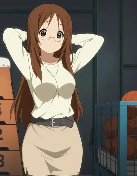 Sawako "Sawa-chan" Yamanaka (山中 さわ子) - K-ON! (けいおん!) Illust