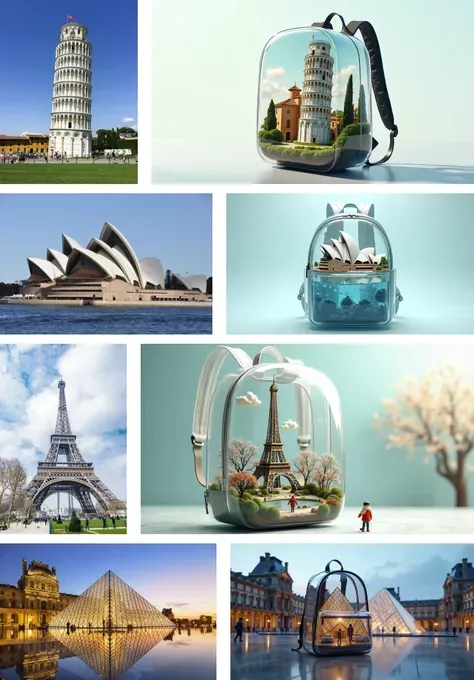 Положите мир в школьный рюкзак！