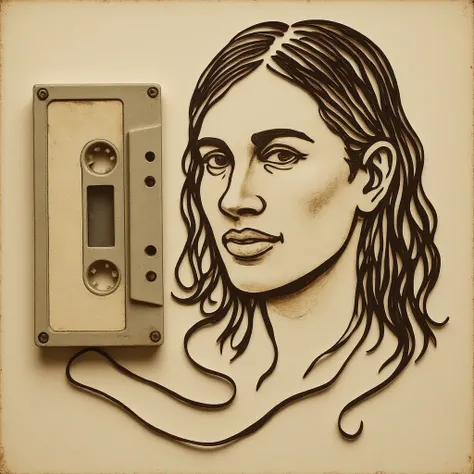 Missione Nastro Magnetico Ritratto Filtro